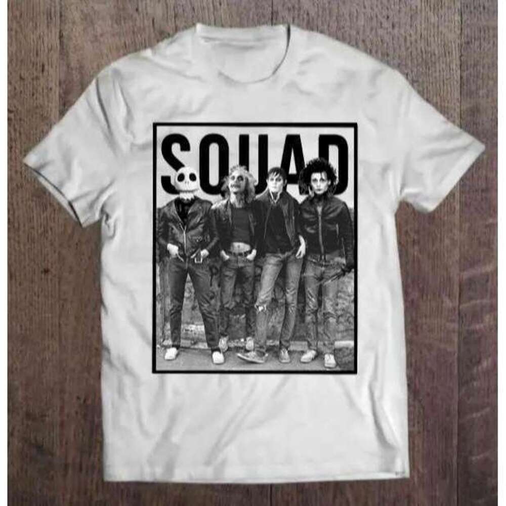 Tim Burton Movies Squad T Shirt Merch 1 Shirt
